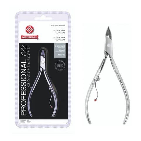 Alicate 722 Professional Premium para Unhas e Cuticulas - Mundial