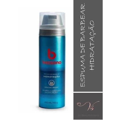 Espuma de Barbear Bozzano Hidratação 200ml