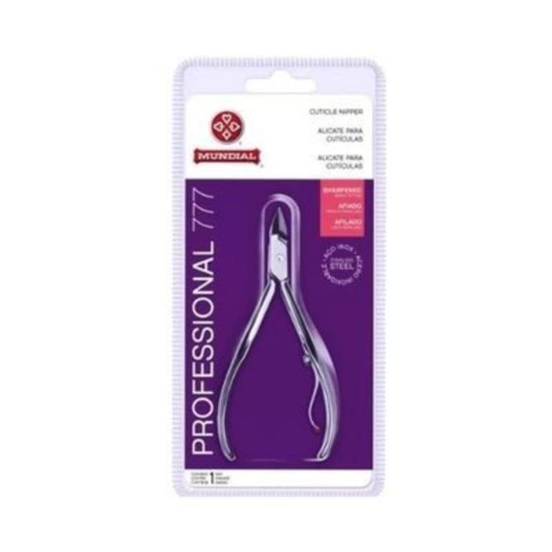 Alicate Cutícula Mundial 777 Profissional Inox Original