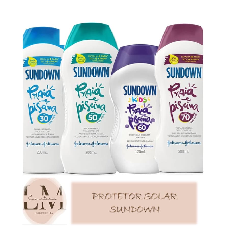 Protetor Solar Sundown Praia e Piscina (Escolha o seu)