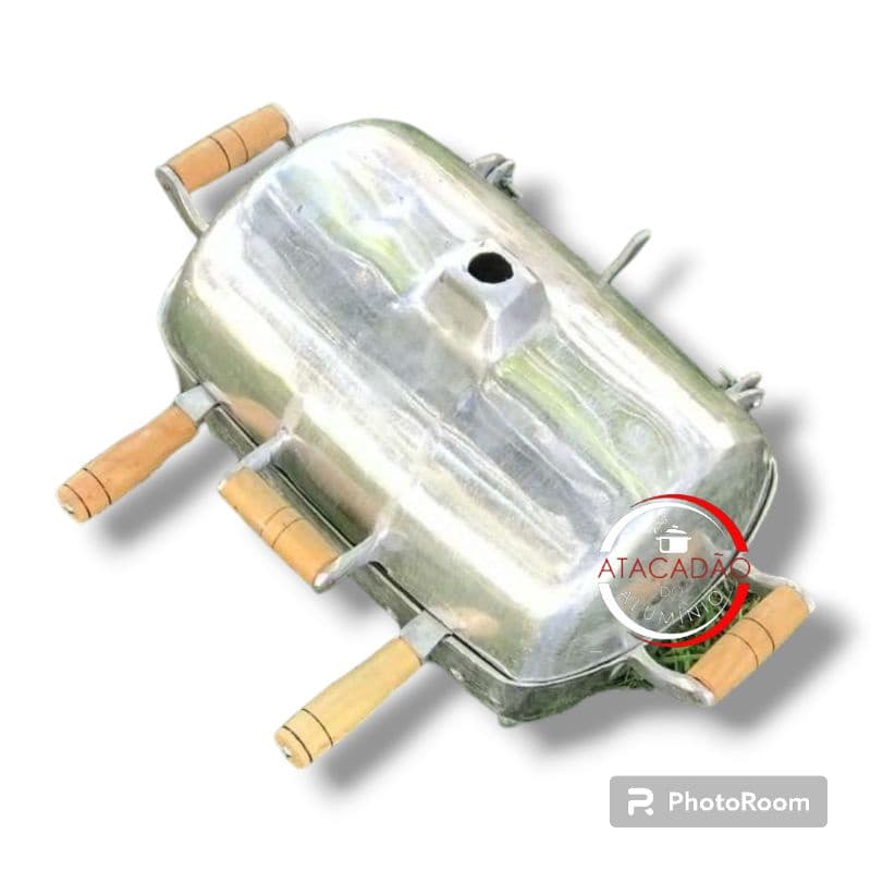 Churrasqueira 100%  Alumínio Batido A Bafo / Garanta Já A Sua Direto Da Fábrica