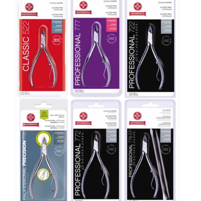Alicate Mundial 522 777 775 722 772 778 776 520 726 527 Original de Cutícula Unha