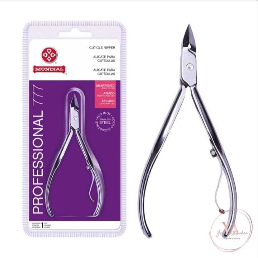 Alicate Para Cutículas 777 Professional Aço Inox Mundial