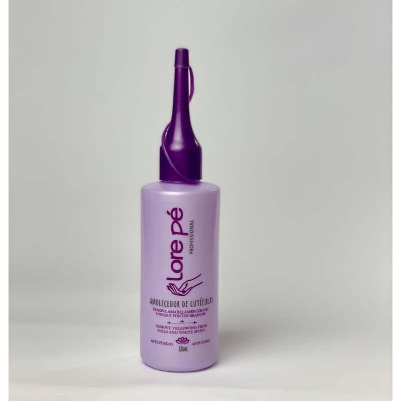 Amolecedor de cutícula líquido lore pé profissional Original 1 frasco 80 ml
