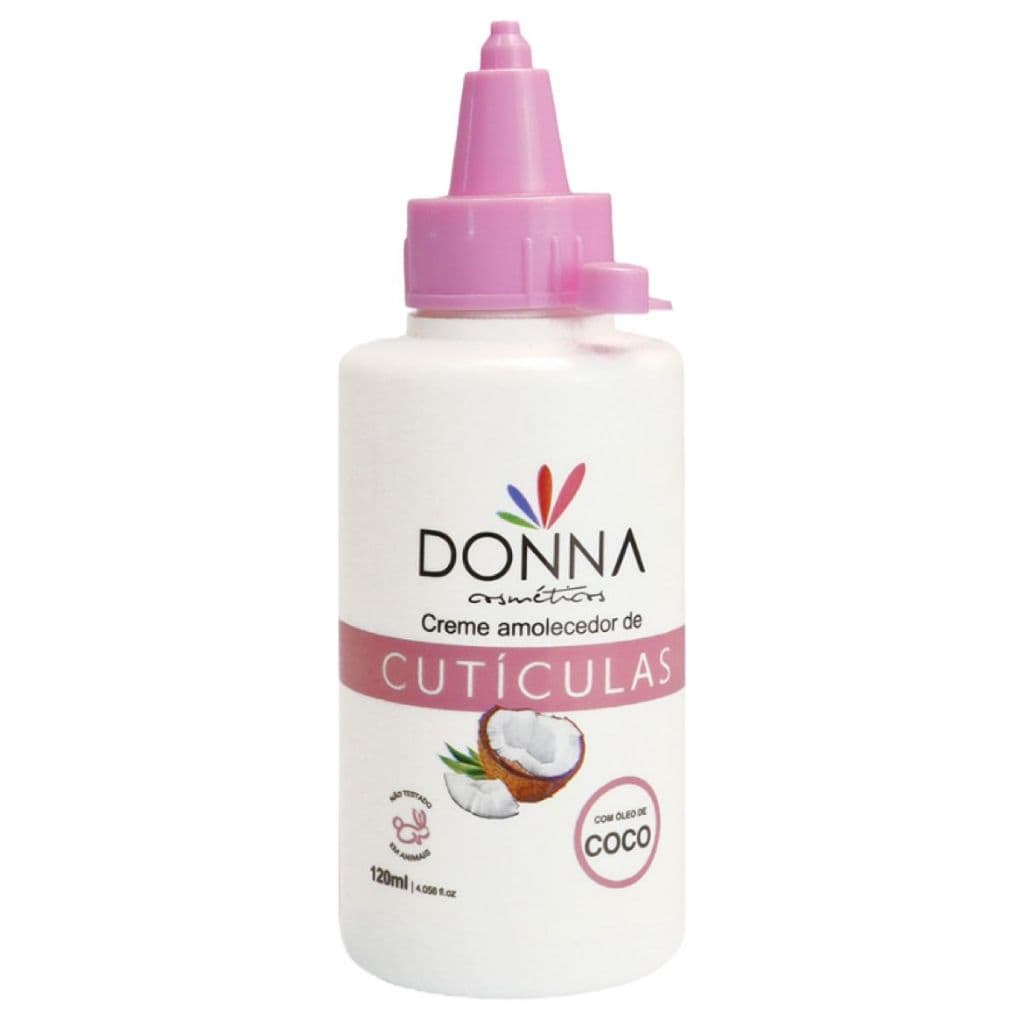 Amolecedor de Cutículas Donna com Oléo de Coco - 100ml
