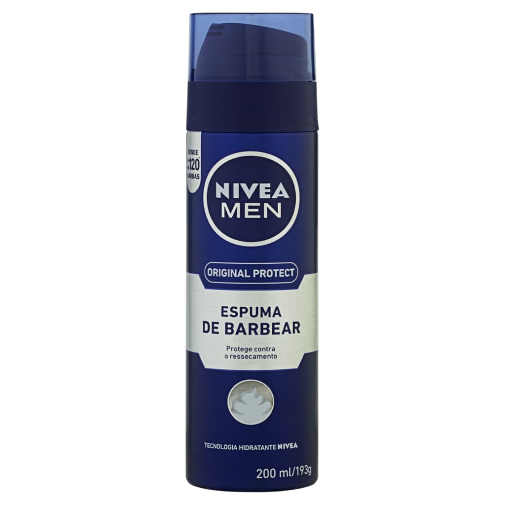 NIVEA MEN Espuma de Barbear Original Protect 200ml