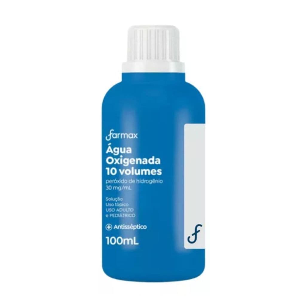 Água Oxigenada Líquida Antisséptica 10 volumes - Farmax
