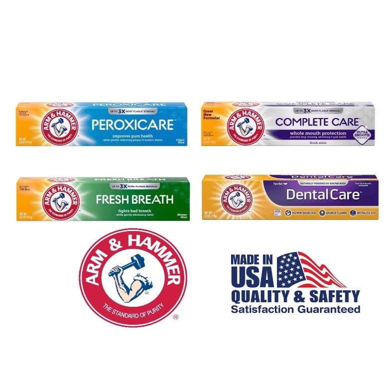 Creme Dental Arm & Hammer 170g/178g Pasta de Dentes A&H 170g/178g PRODUTO IMPORTADO 🇺🇸