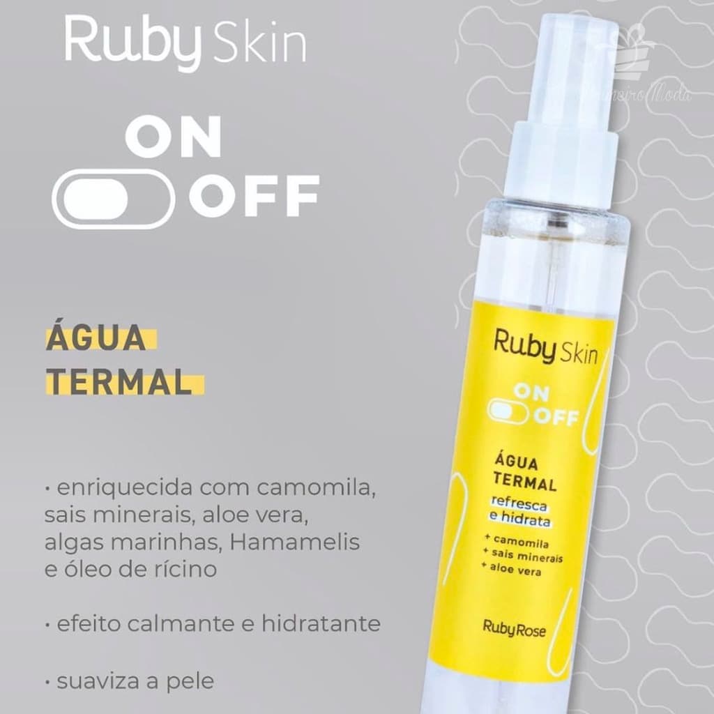 Água termal Skin Ruby Rose/ HB307
