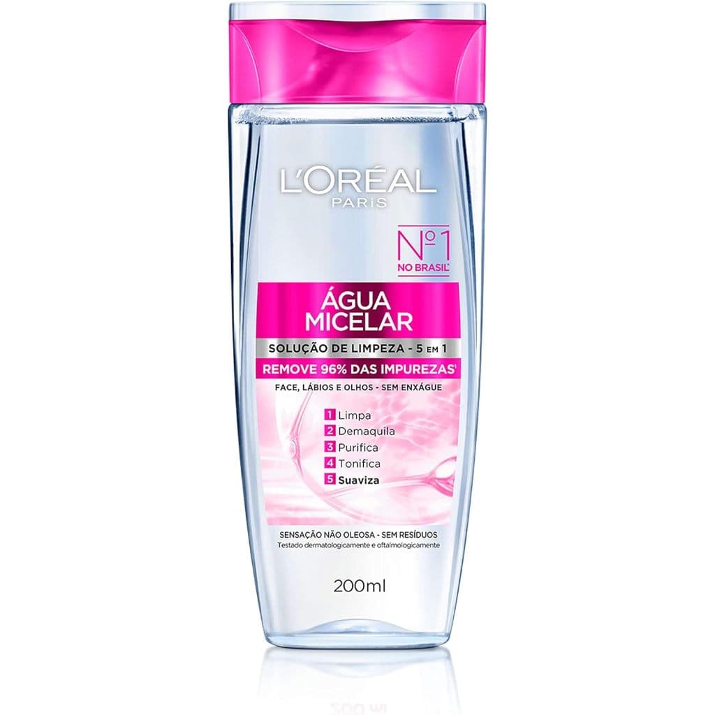 ÁGUA MICELAR 5 EM 1 L'ORÉAL PARIS 200ML