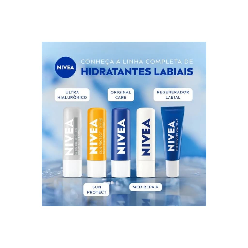 Protetor Labial Med Repair Nivea 4,8g
