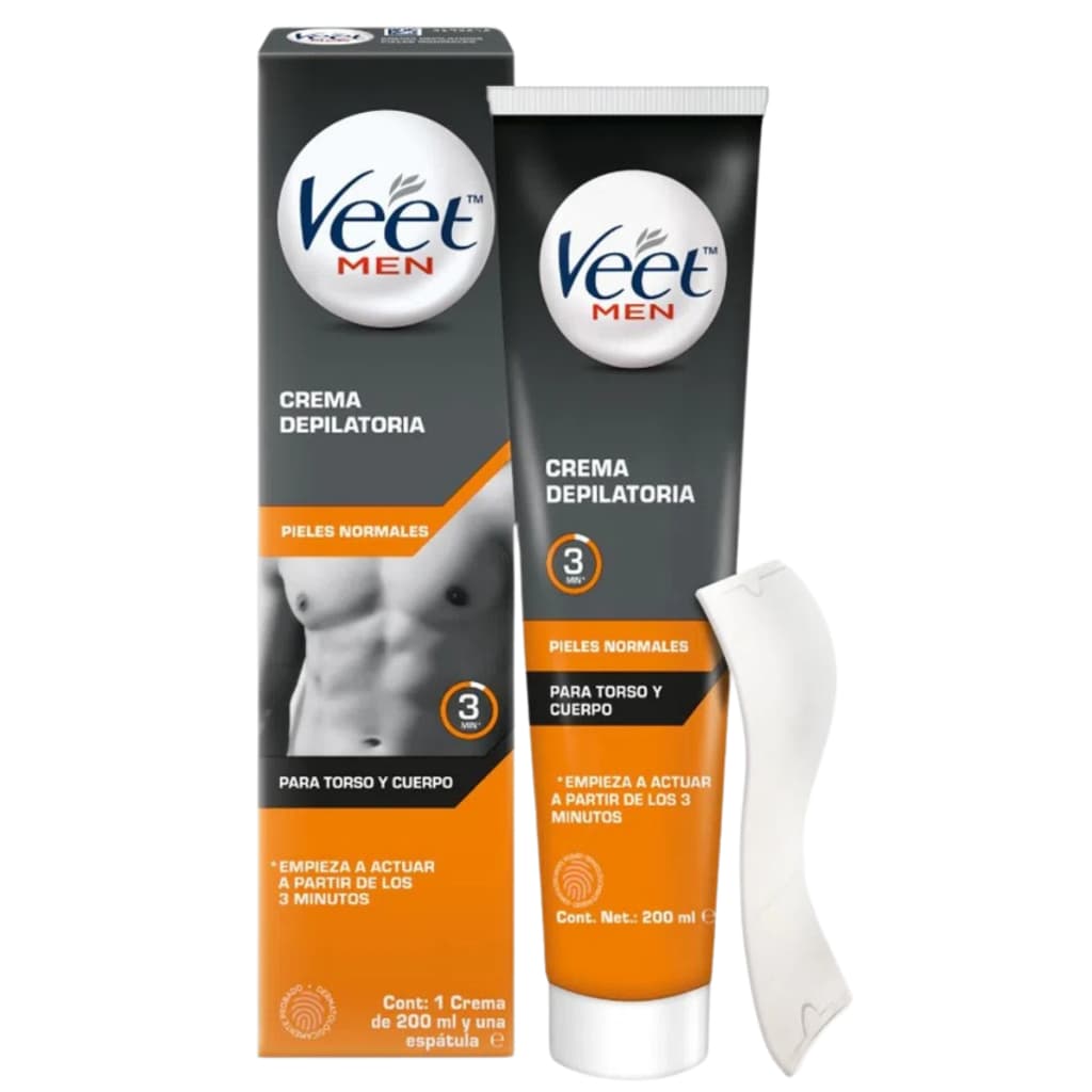 Creme Depilatório Corporal Masculino Veet For Men 200ml