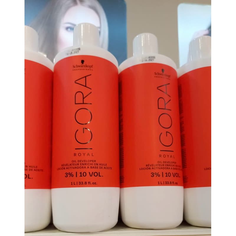 Ox Igora Royal Água oxigenada 1L 10/20/30 volumes