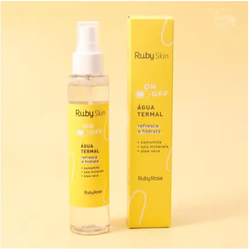 Água Termal Ruby Rose Ruby Skin On/Off