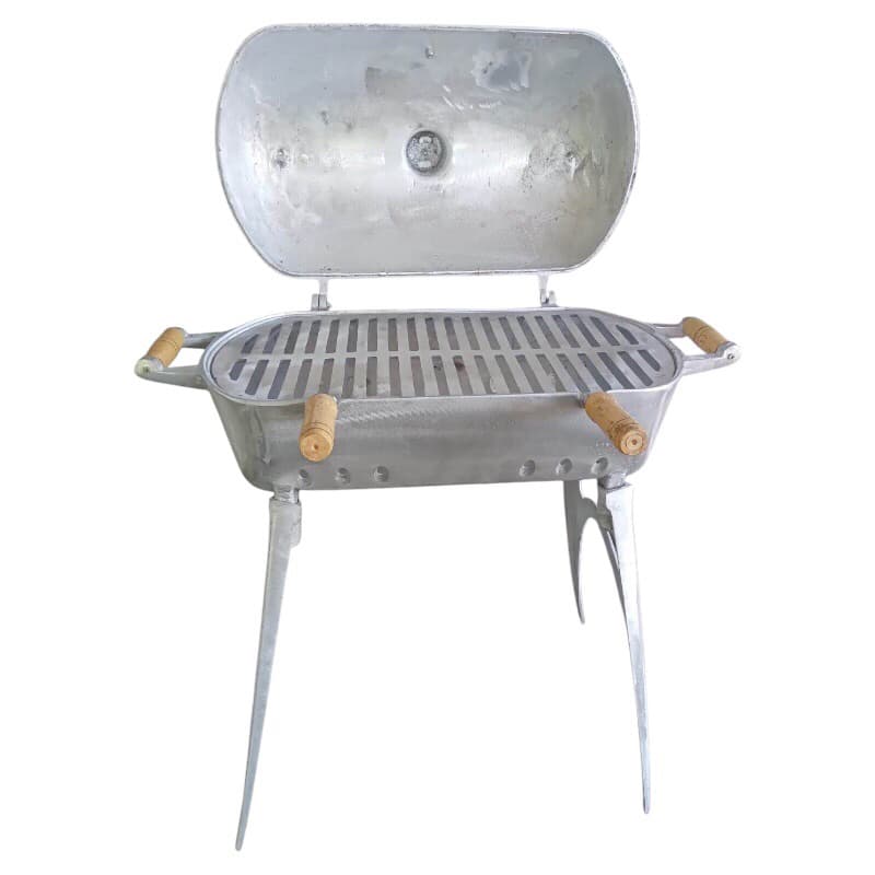 Churrasqueiras em alumínio fundido com excelente acabamento