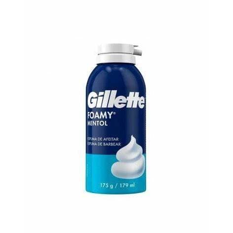 Gillette Foamy Mentol Espuma Barbear 175g