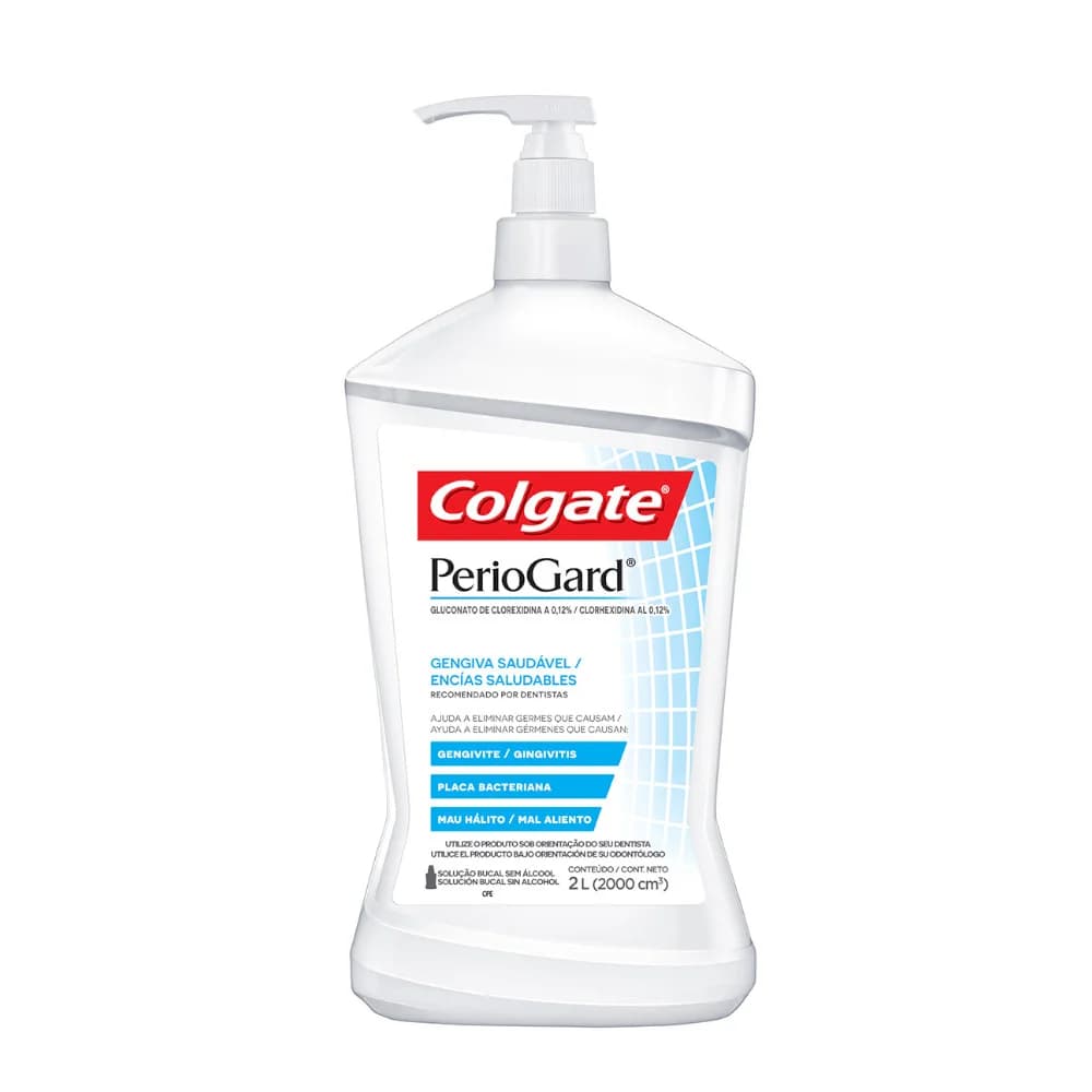 Enxaguante Bucal Periogard 2 Litros com Pump Dosador – Colgate