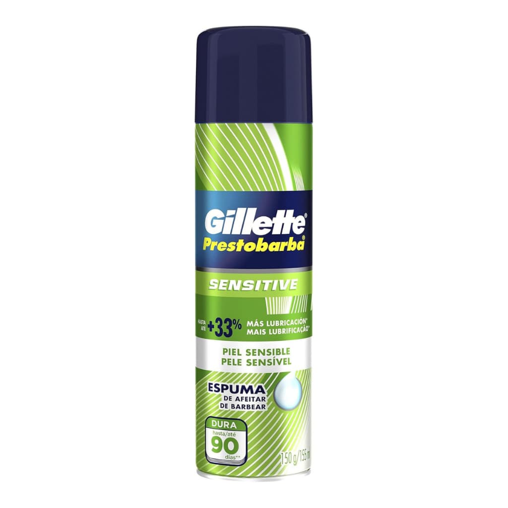 Espuma de Barbear Gillette Prestobarba Sensitive 150g