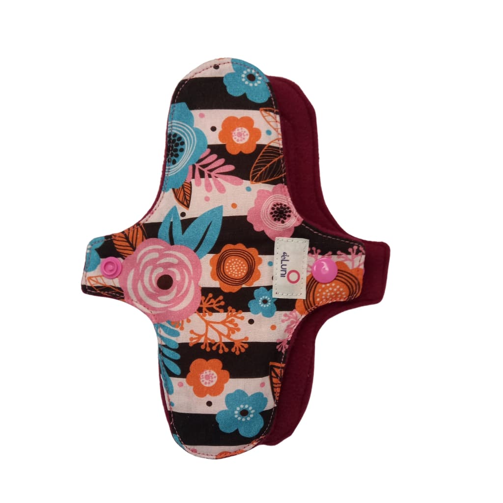 Absorvente Menstrual Reutilizável Ecológico de Pano Pequeno Protetor Diário