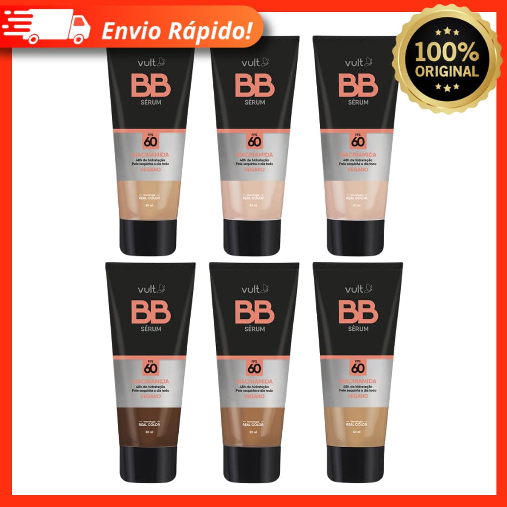 BB Cream FPS 60 Sérum Facial - Vult