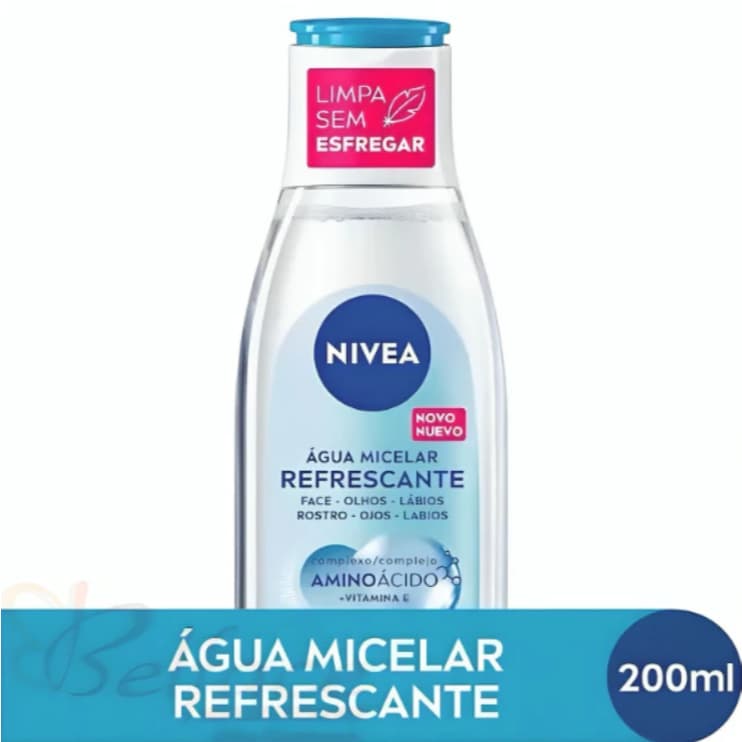 Água Micelar Nivea MicellAIR Solução de Limpeza 7 em 1 com 200ml