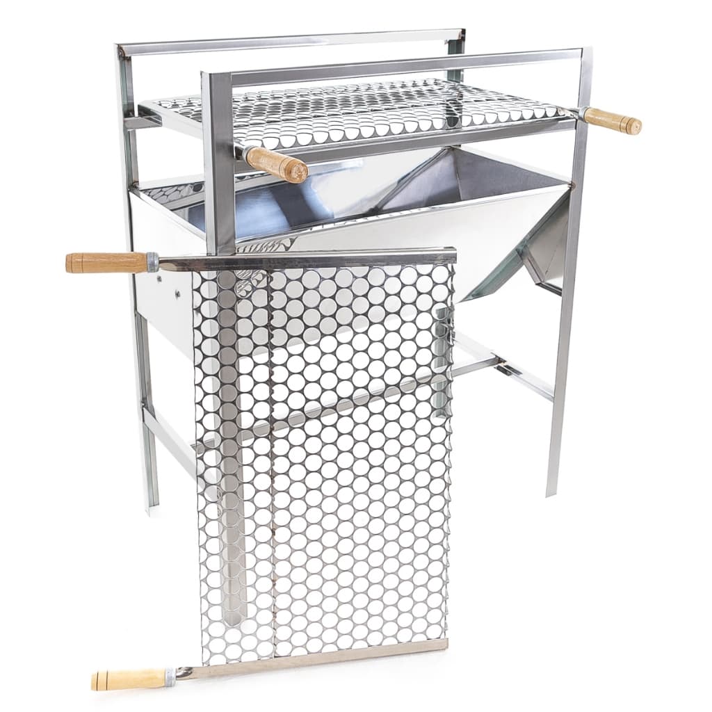 Churrasqueira Portátil Inox Grande Robusta Com Grelhas Inox Diversos Modelos