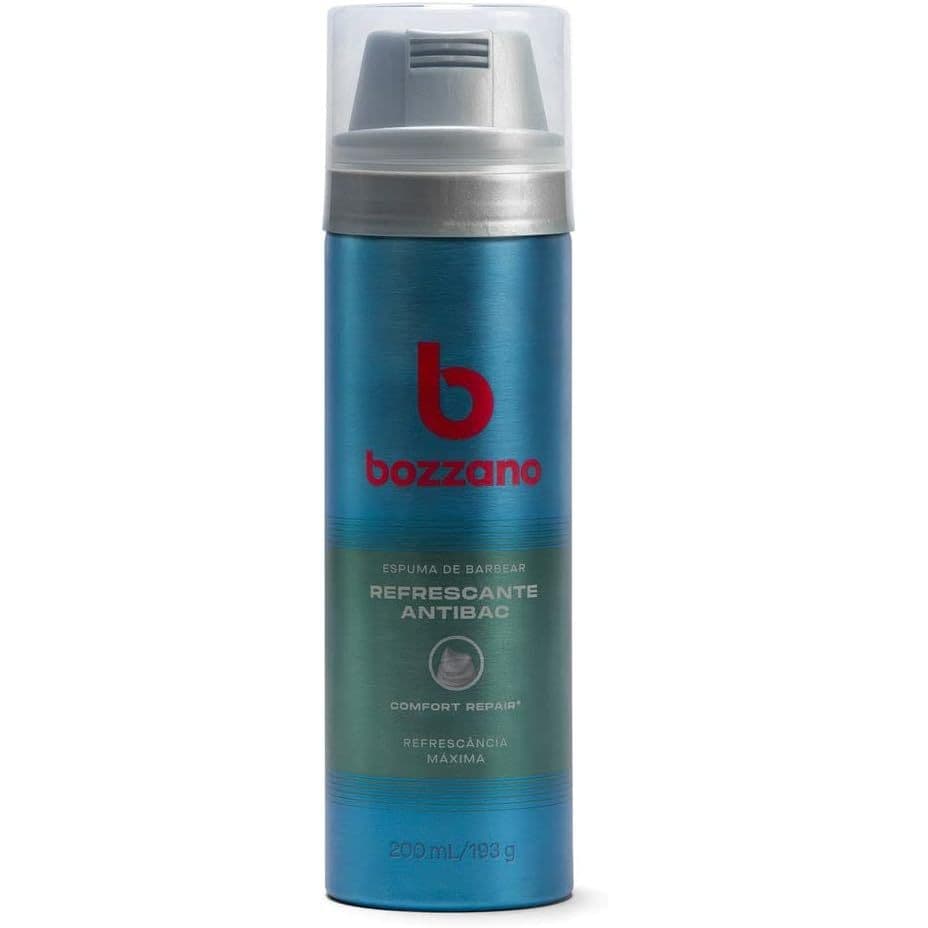 Espuma de Barbear Bozzano Refrescante 200ml