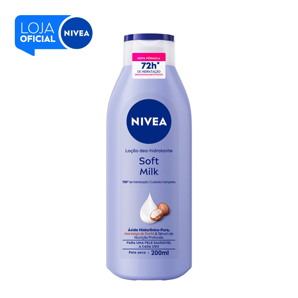 NIVEA Hidratante Desodorante Soft Milk 200ml