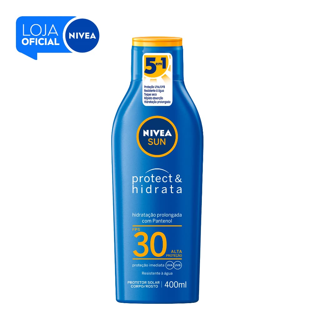 NIVEA SUN Protetor Solar Protect & Hidrata FPS 30 400ml