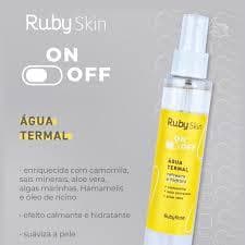 Água Termal RUBY ROSE LINHA ON-OFF RUBY SKIN