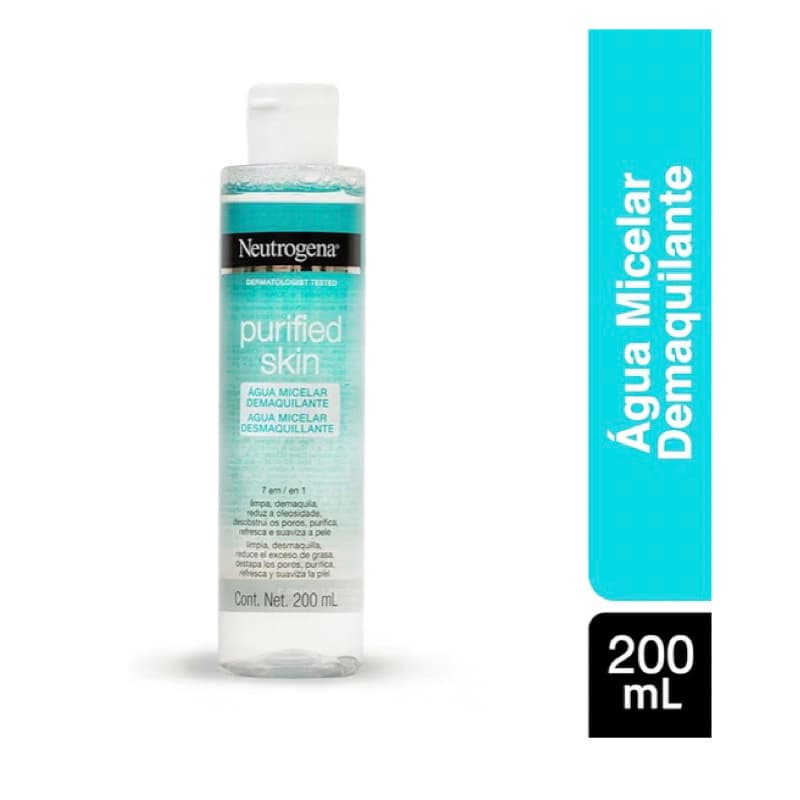 Água Micelar Putified Skin 7 em 1 Neutrogena 200ml
