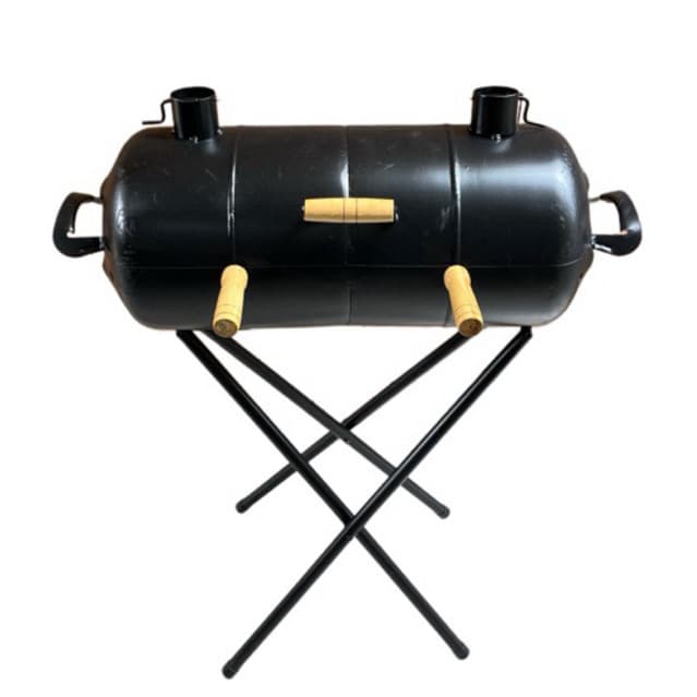 Churrasqueira BAFO Grande Portátil com pés Dobrável