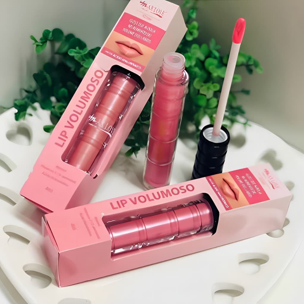 Gloss Labial Lip Volumoso Max Love – Aumenta o Volume dos Lábios, Hidrata, Com Ácido Hialurônico