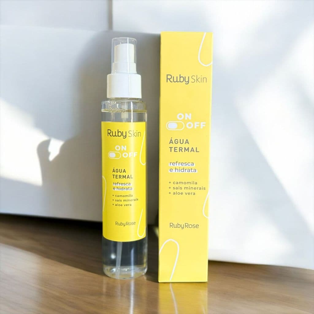 Água Termal On Off Ruby Skin Ruby Rose 120 Ml