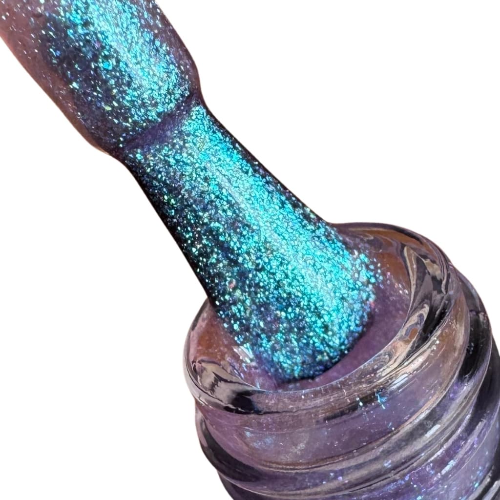 Esmalte Em Gel Efeito Pó Asa De Borboleta Sereia Holográfico Esmalte em Gel com Glitter Holográfico