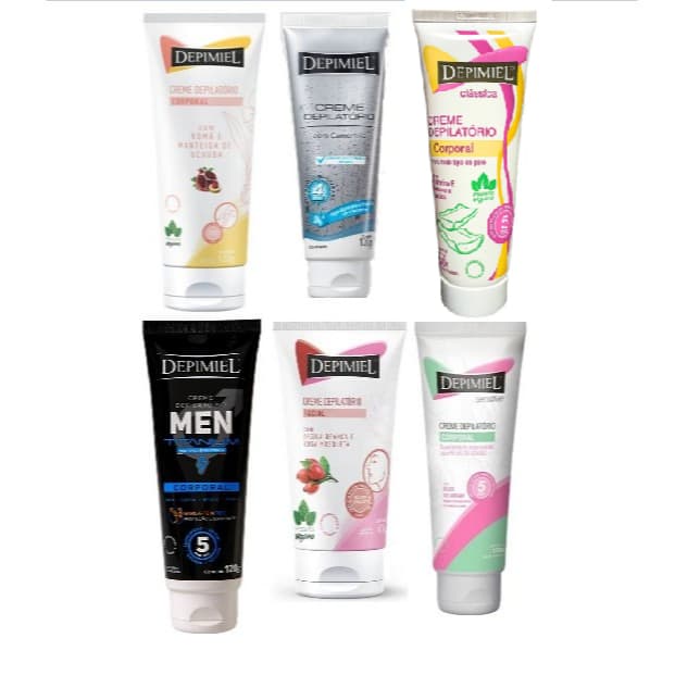 Creme Depilatório corporal 120g - Depimiel