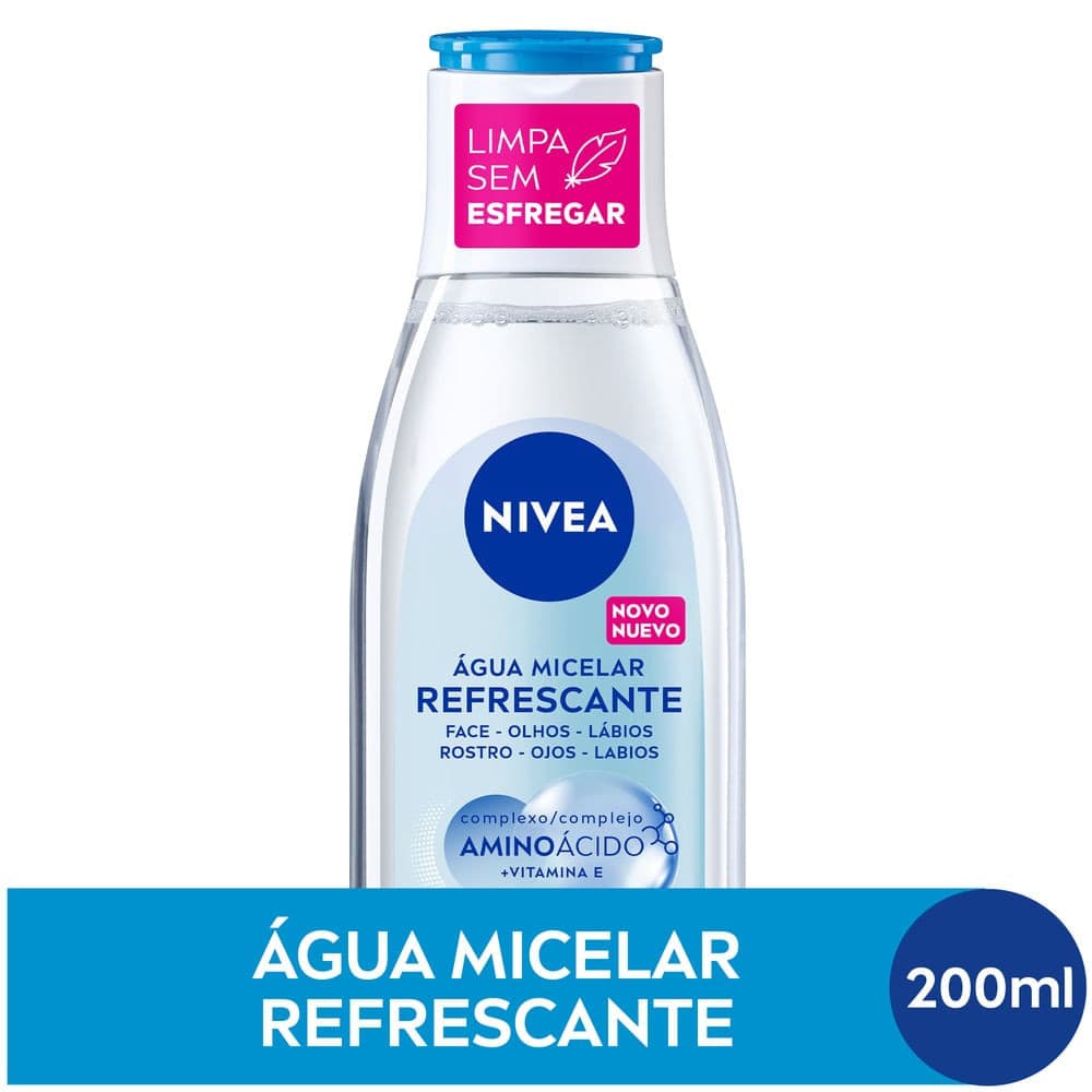 Água Micelar Solução de Limpeza 7 em 1 NIVEA 200ml