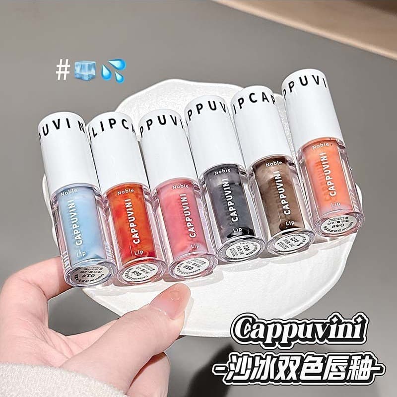 Claro Transparente Cinza Roxo Brilho Labial Hidratante Espelho Lábio Esmalte Matiz Plumper Cristal Óleo