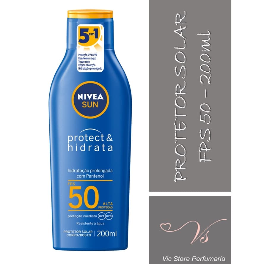 Nivea Sun Protect & Hidrata Fps 50 - Protetor Solar 200ml