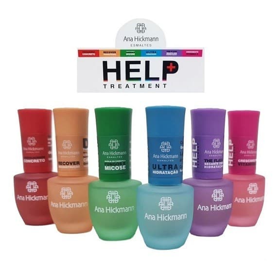 Esmalte Ana Hickmann Help Tratamento Unhas sem Formol 9ml