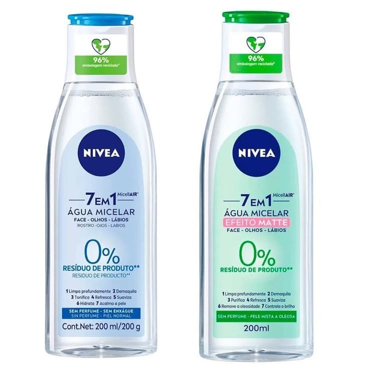 Água Micelar 7 em 1 200ml Nivea
