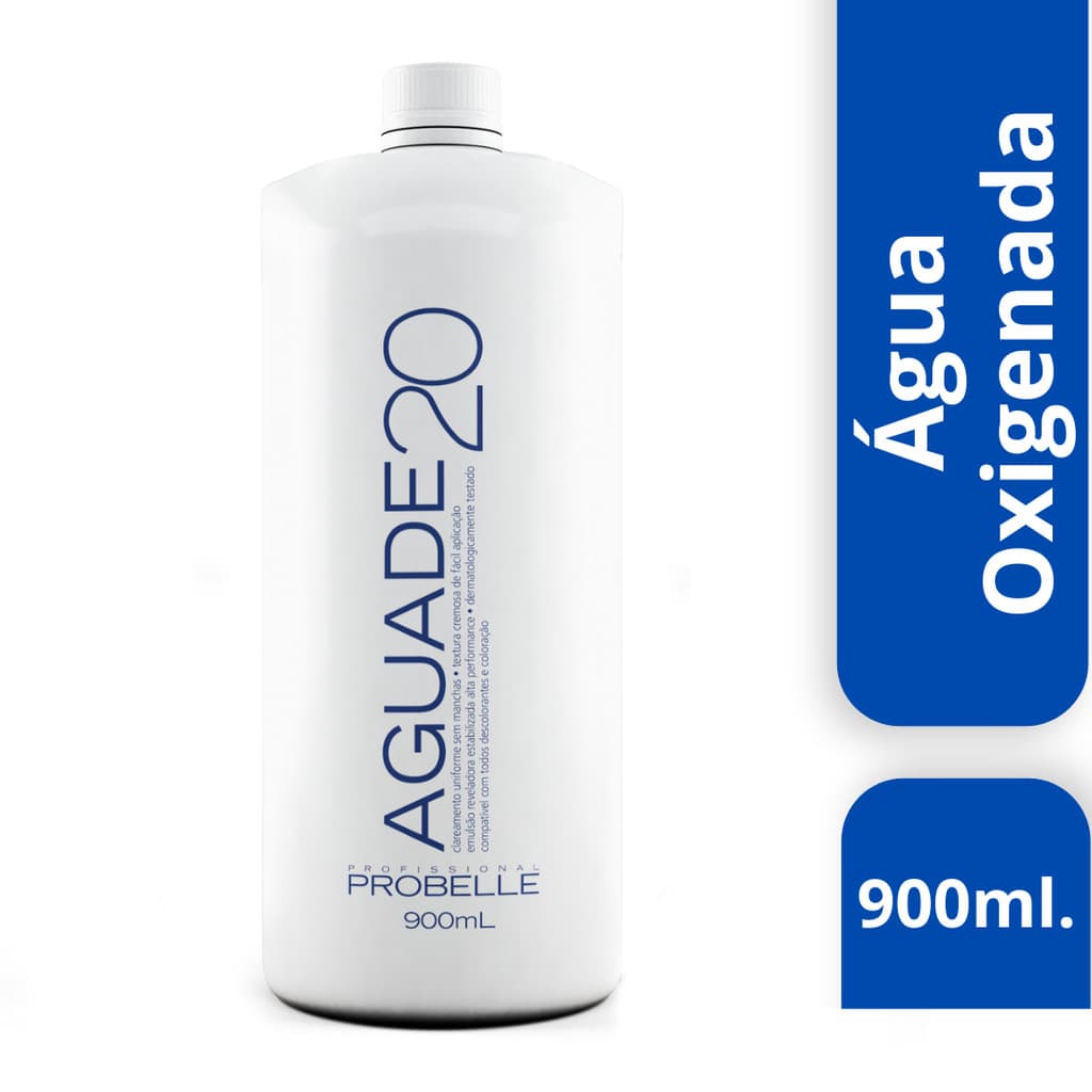 Água Oxigenada de 20 Volumes 900ml Probelle probelle