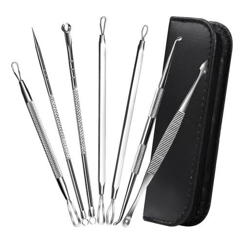 Extrator Cureta Espremedor Espinhas Poros Acne Profissional