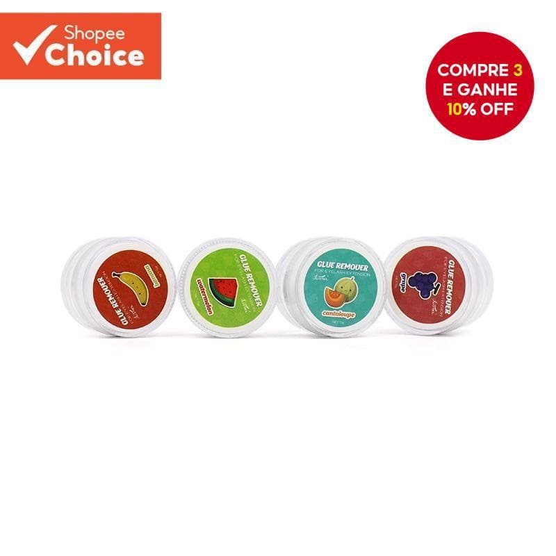 Removedor De Maquiagem Com Sabor De Frutas , Suave E Não Irritante , Remove Rapidamente Cílios Postiços Enxertados