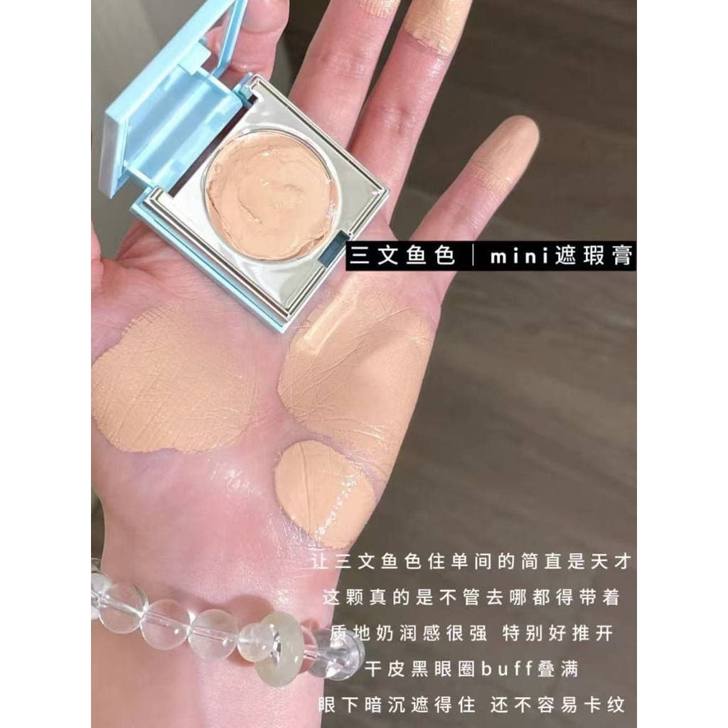 corretivo maquiagem corretivo Caitang salmão mini paleta de corretivo monocromático monocromático corretivo cobrir olhei