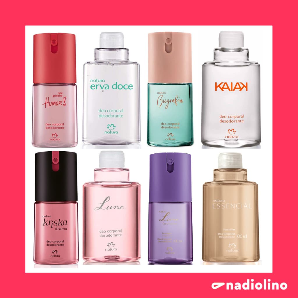 Desodorante Spray Deo Corporal Feminino Natura - 100ml