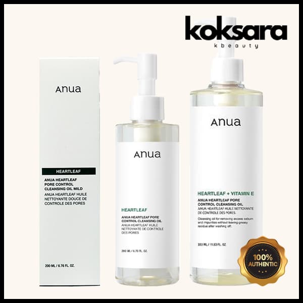 Anua Heartleaf Pore Control Cleansing Oil 200ml, 350ml