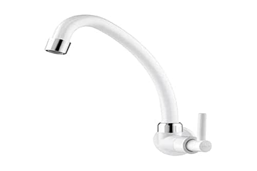 TORNEIRA COZINHA PAREDE BICA MOVEL BRANCA LAGUNE