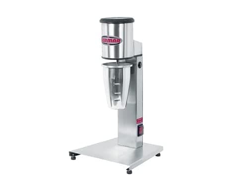 Batedor Comercial De Milk Shake Simples Aço Inox Bermar 127v