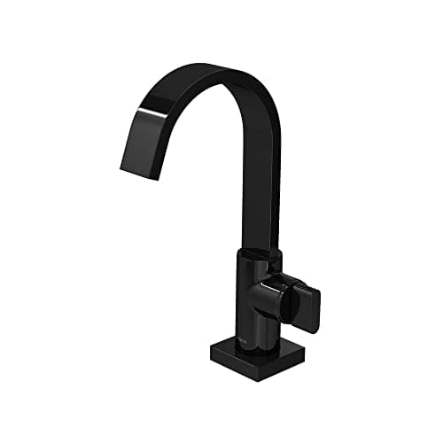 Torneira de mesa bica alta para lavatório Polo, Black Noir, Deca, 1198.BL33.NO